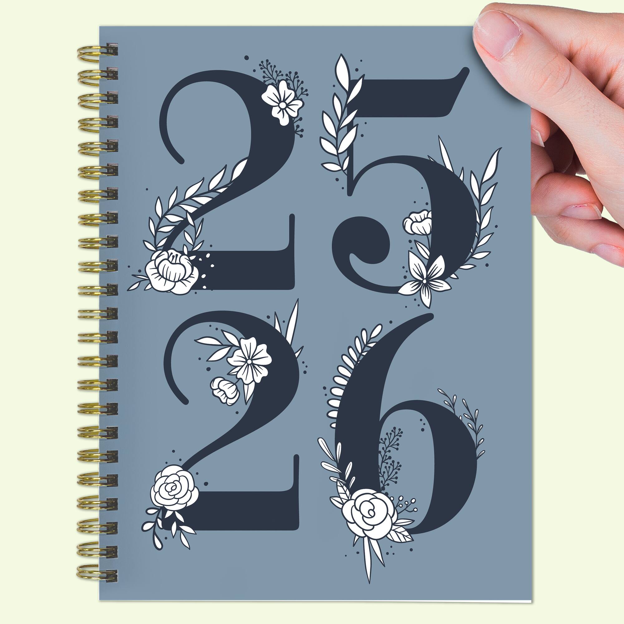 TF Publishing 2025-2026 Simply French Blue Medium Weekly/Monthly Planner